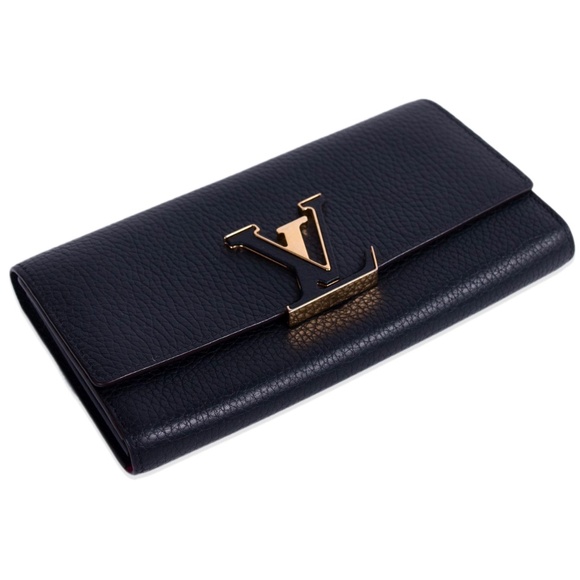Louis Vuitton Taurillon Noir Capucines Wallet - Picture 4 of 14